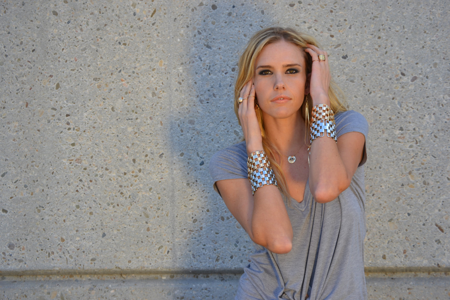 SILVER WEAVE BRACELET