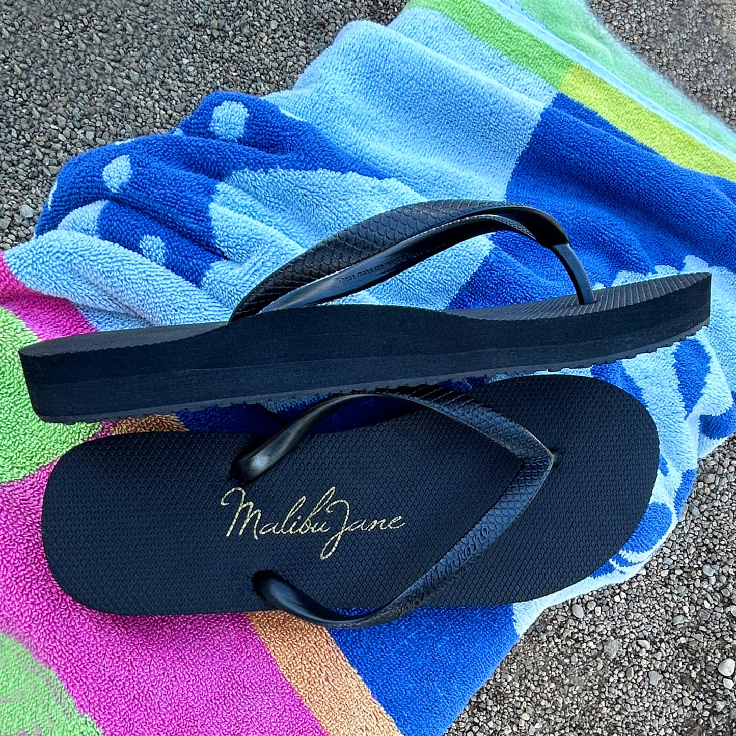 VENTURA FLIP FLOP BLACK